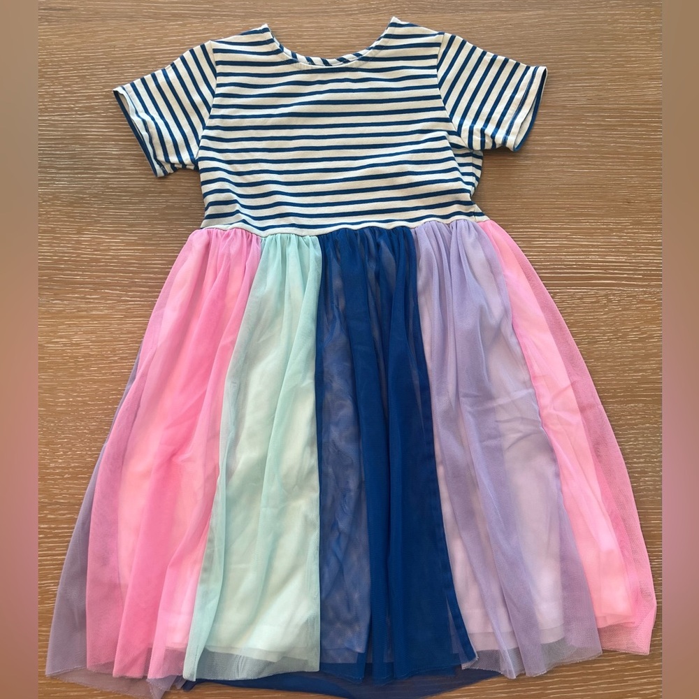 Hanna Anderson Tulle Dress Size 8